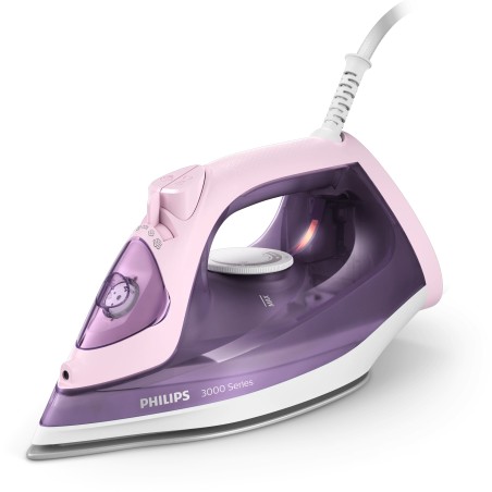Philips 3000 Series DST3020/30 Steam Iron 2200W - Powerful, Elegant Purple Design for Effortless Ironing